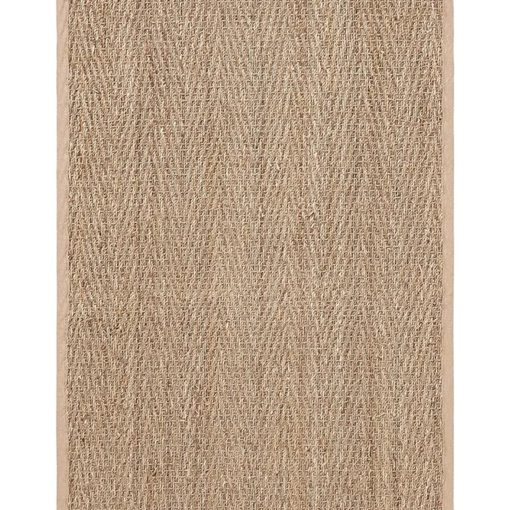 CAMILSON “Easy Jute” Area Rug 2x3 Ft Chevron Weave doormat NEW